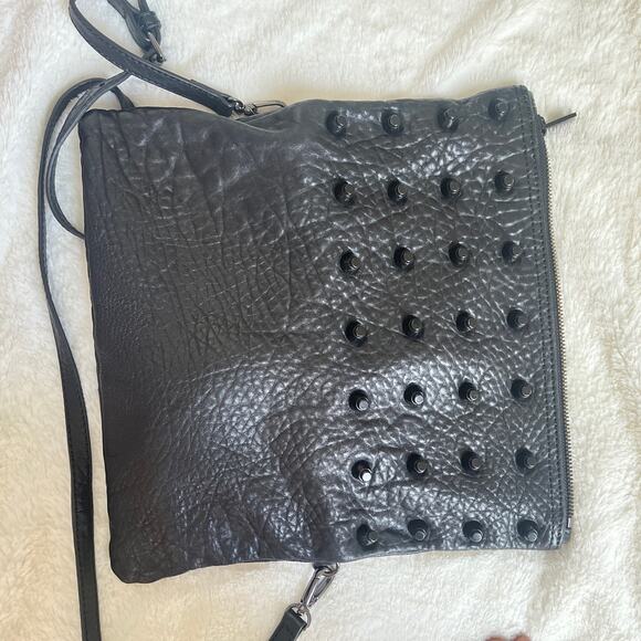 Alexander Wang studs black crossbody flap bag - Picture 8 of 9